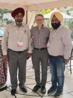Dr. Matthew Willmann, Malvinder Malhi, and&nbsp;Pavitarpal Singh Pangli