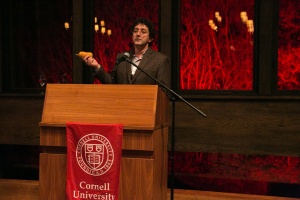 Michael Mazourek gives a presentation