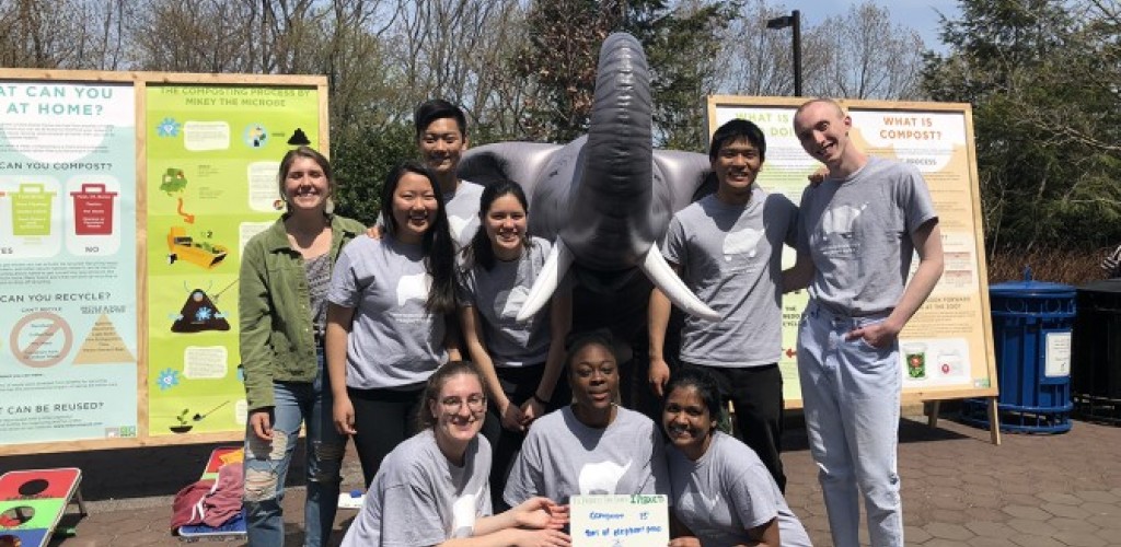 Sustainable Design Team posing for a photo