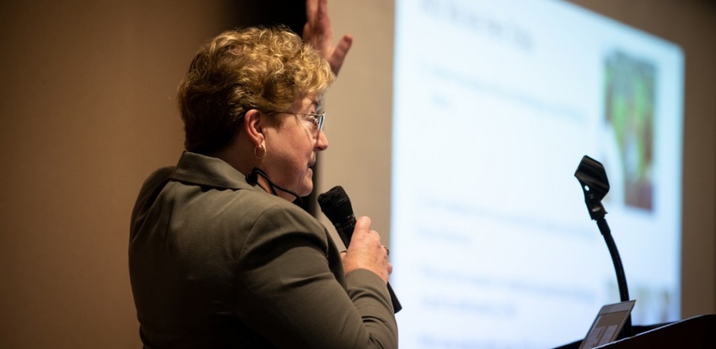 Dean Boor gives presentation