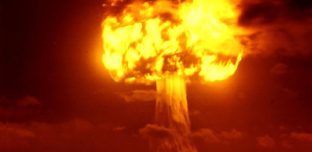 hydrogen bomb detonating