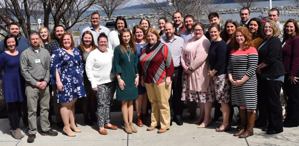 LEAD NY members pose for a photo