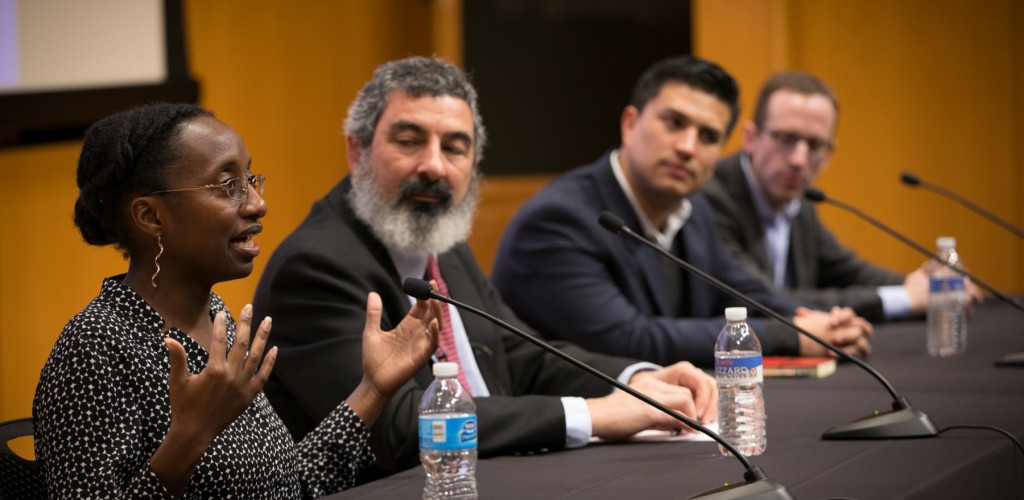 Panel of professors leads discussion