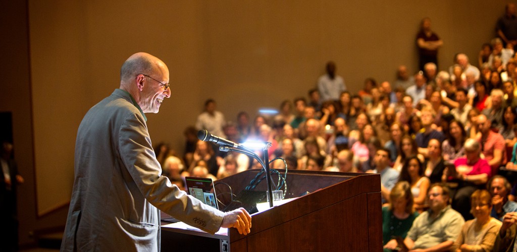 Michael Pollan at podium