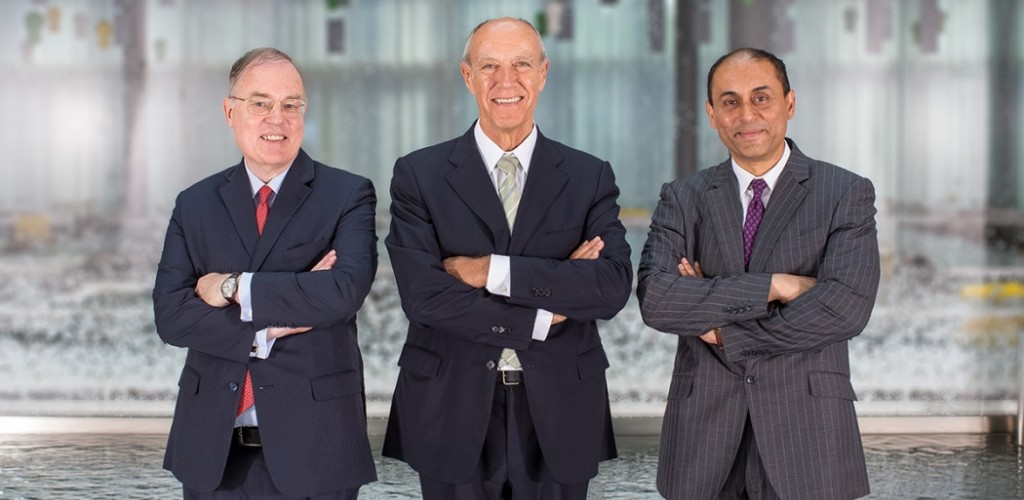 Bruno Lanvin, Francis Gurry and Soumitra Dutta