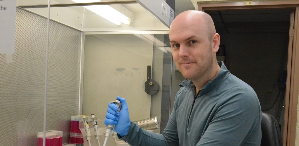 Scott Cosseboom works at the Cornell Hudson Valley Research Laboratory