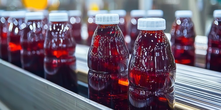 Fresh cranberry juice