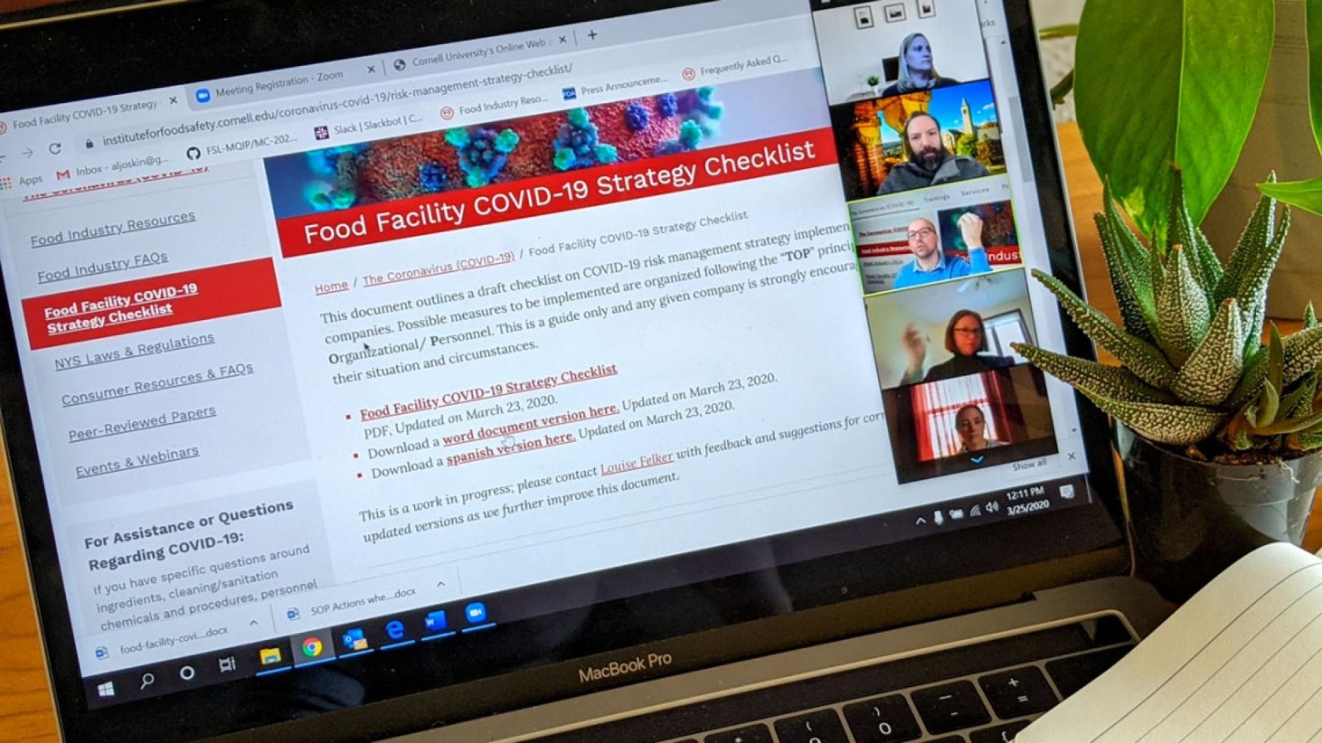 A desktop screenshot that shows help for virus outreach