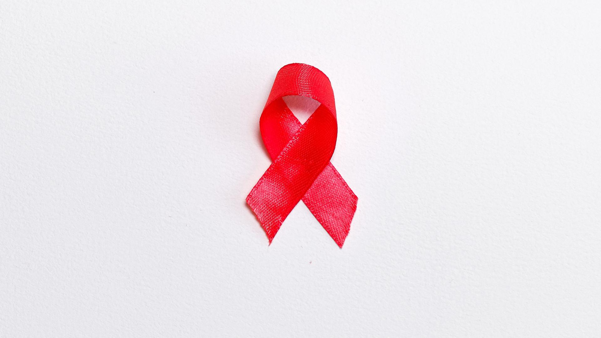 an HIV AIDS ribbon