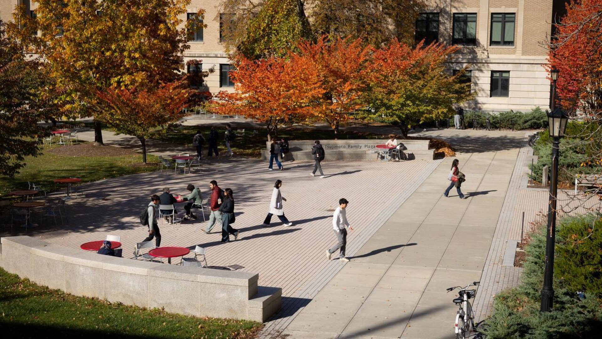 Ag Quad in the fall