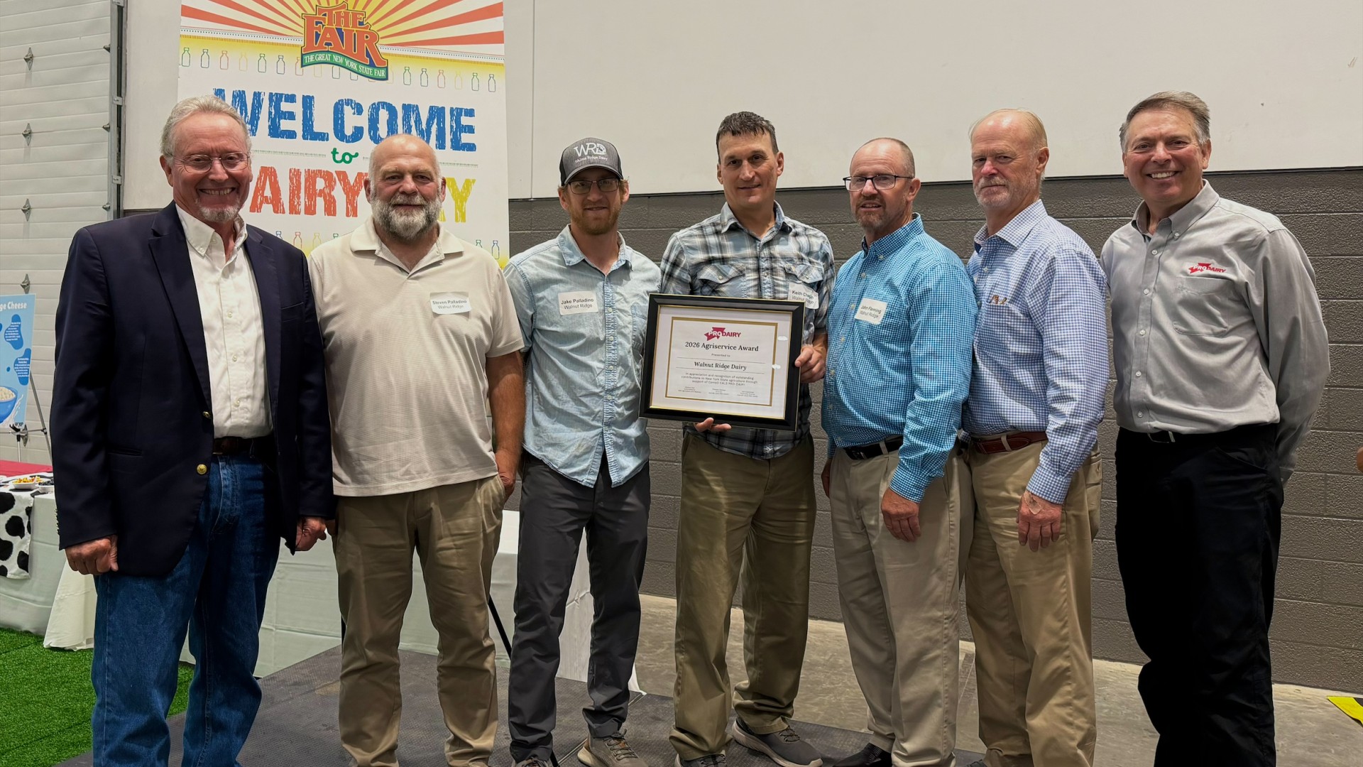 Walnut Ridge Dairy team