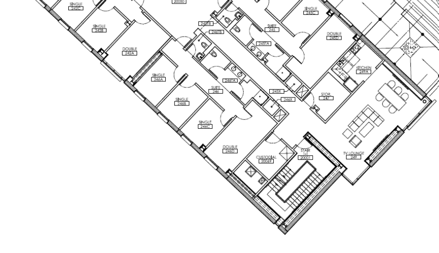 Ganędagǫ Floor Plan