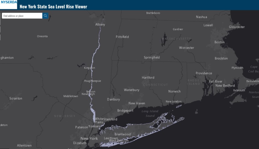 image of nys coastal mapper