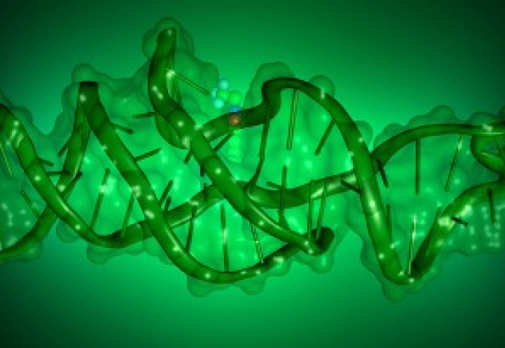 Illustration of a DNA strand