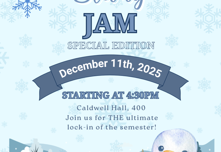 A photo of a snowy field with a snowman.