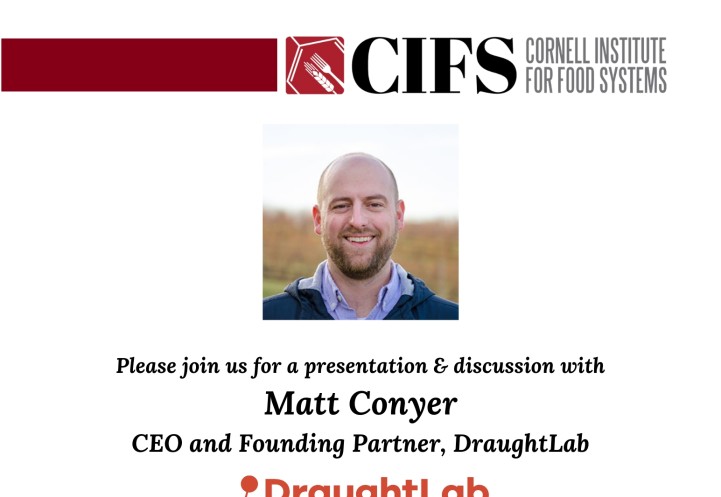 flyer announcing Matt Conyer seminar