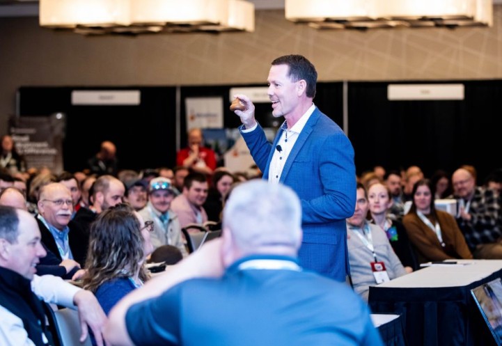 Jason A. Hunt speaks at 2026 Northeast Dairy Management Conference