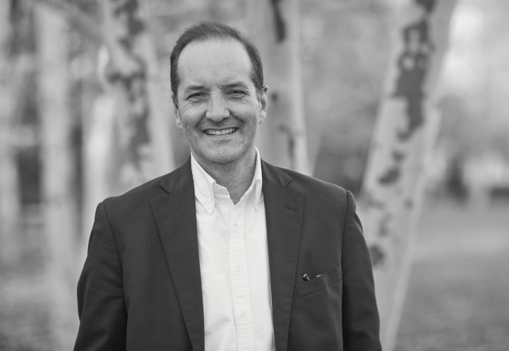 Matthew standing outside