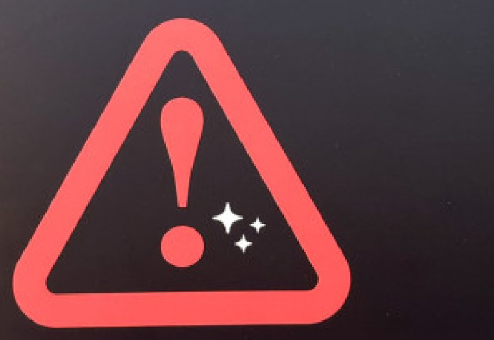 Illustration of a hazard symbol