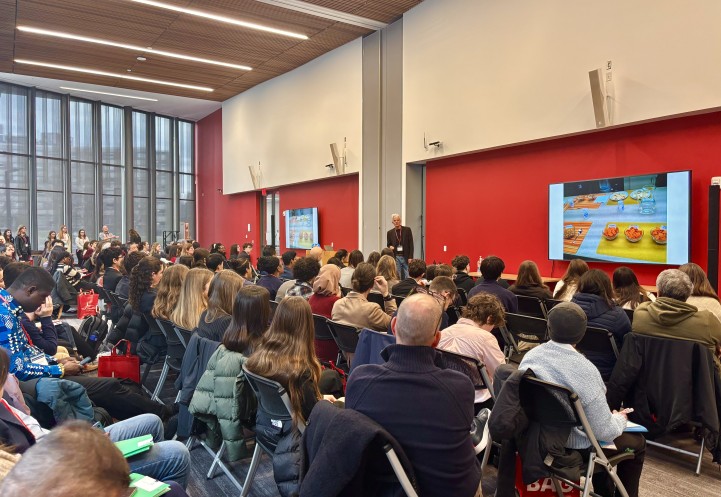 Michael Moss presents to NY Youth Institute students