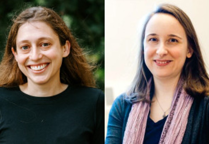 Headshots of Lori Huberman and Heather Feaga