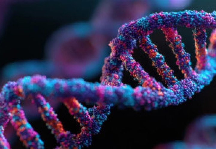 Illustration of a DNA strand