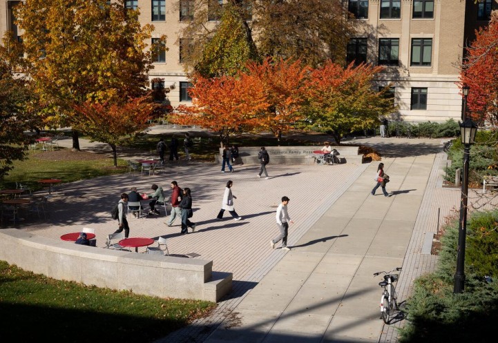 Ag Quad in the fall