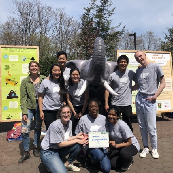 Sustainable Design Team posing for a photo