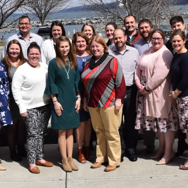 LEAD NY members pose for a photo