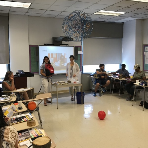 Students present in a classroom