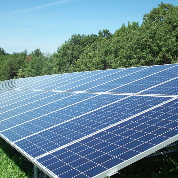 Solar Panels Cornell’s Ruminant Center in Harford, New York