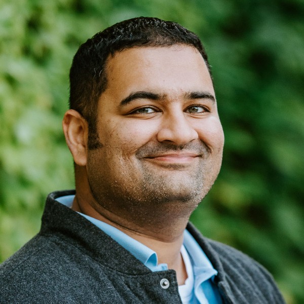 A headshot of Vivek Srikrishnan