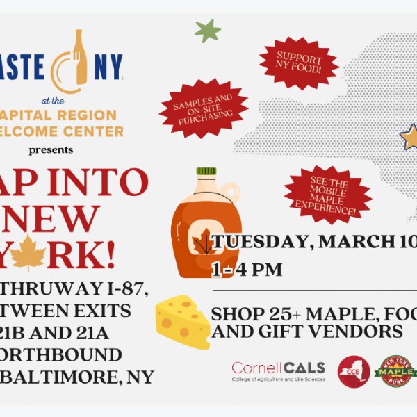 Tap into New York graphic