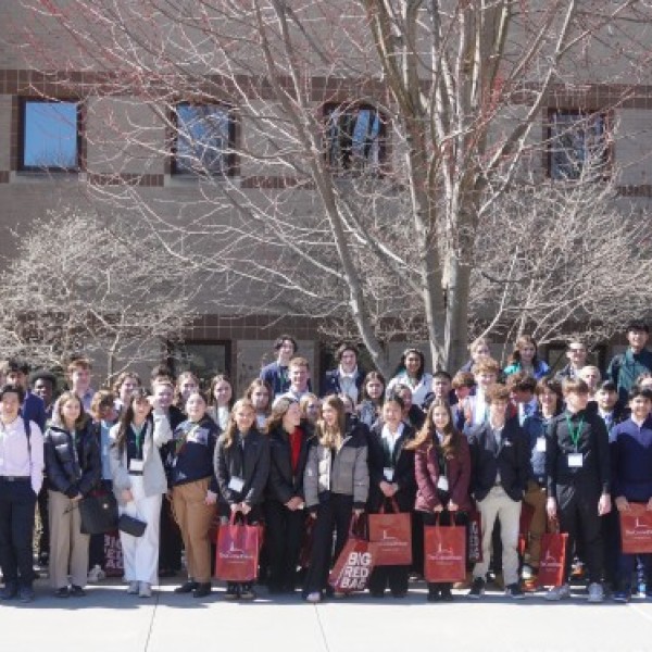 New York Youth Institute Students gather at Cornell University