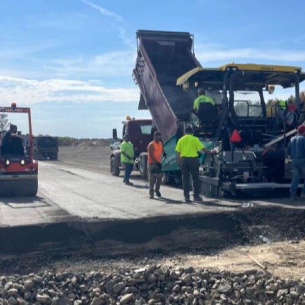 Installation of RCC Silage Pad at Tiashoke Farms