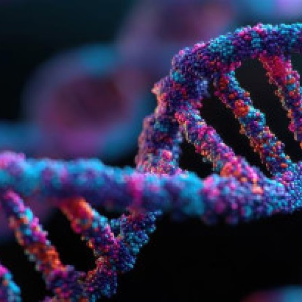 Illustration of a DNA strand