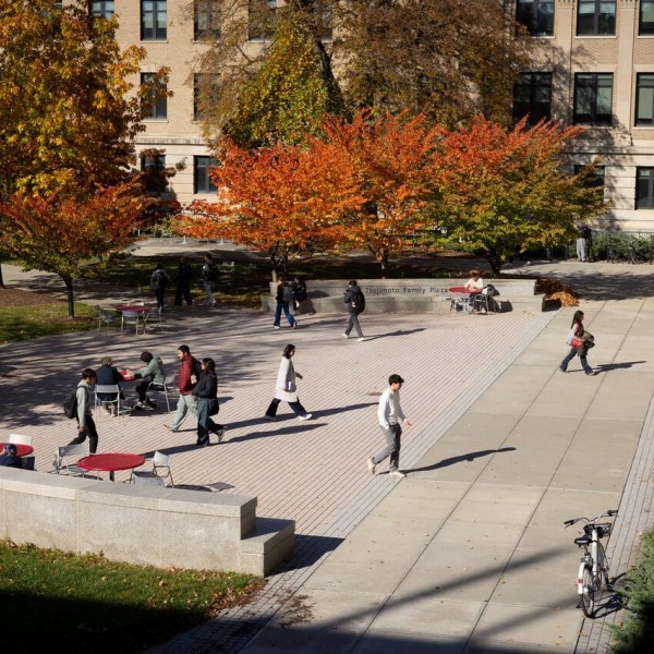 Ag Quad in the fall