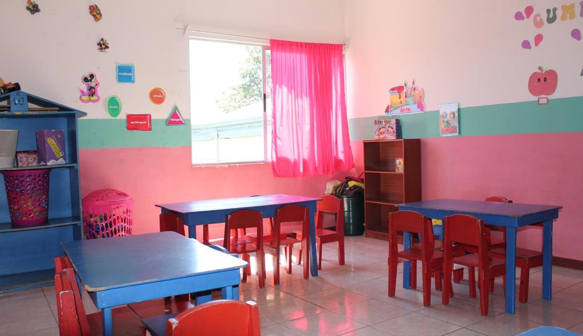 Children's classroom in Costa Rica