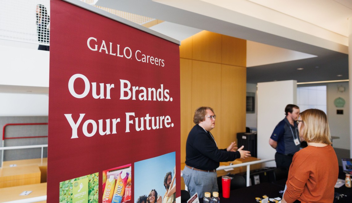 Gallo, a CIFS member, display at the 2025 Recruitment Event
