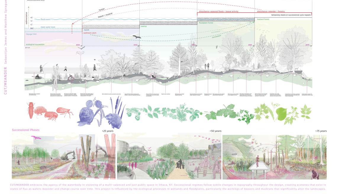 Sprague Jemec Cut Meander Biennial