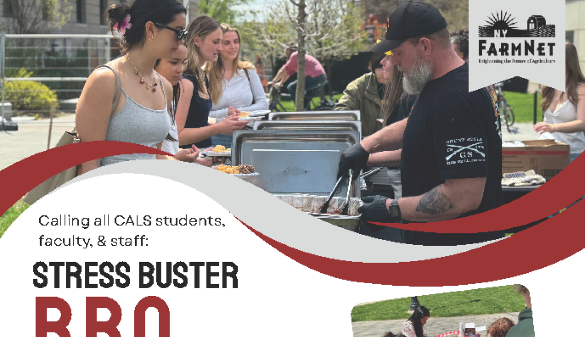 Stress Buster BBQ flyer
