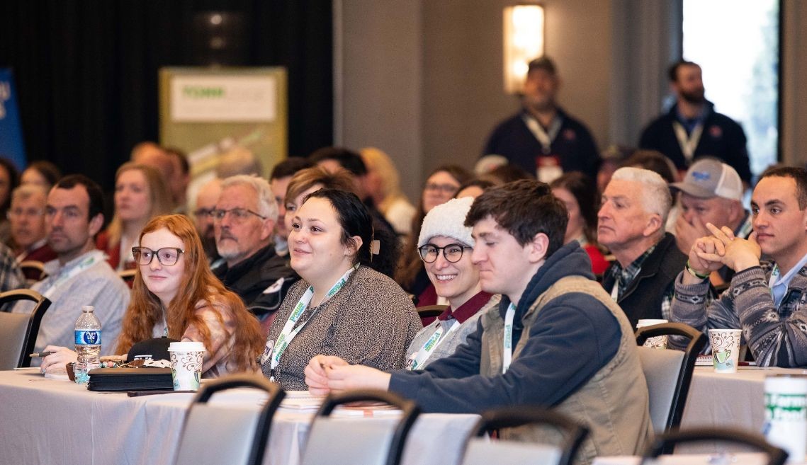 Attendees during a session at 2026 Northeast Dairy Management Conference