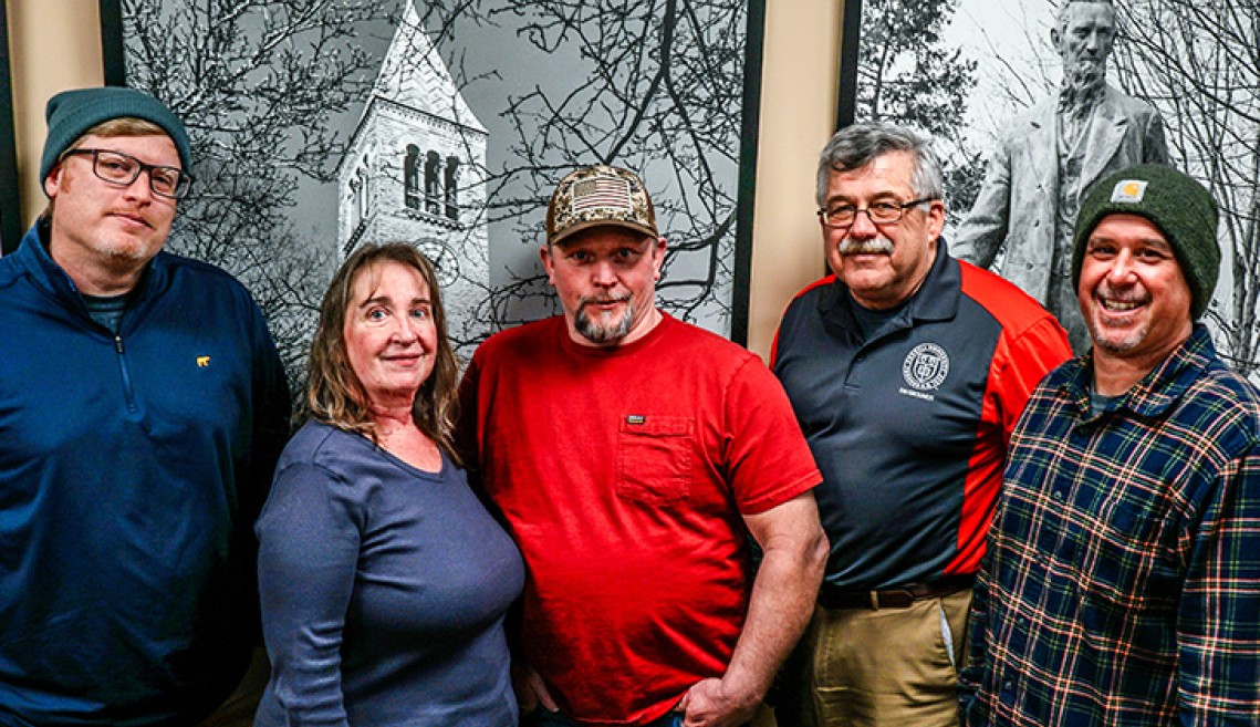 schied with administrative staff