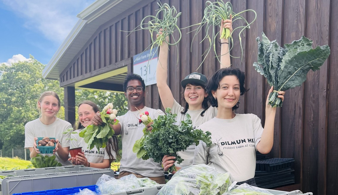 students and produce