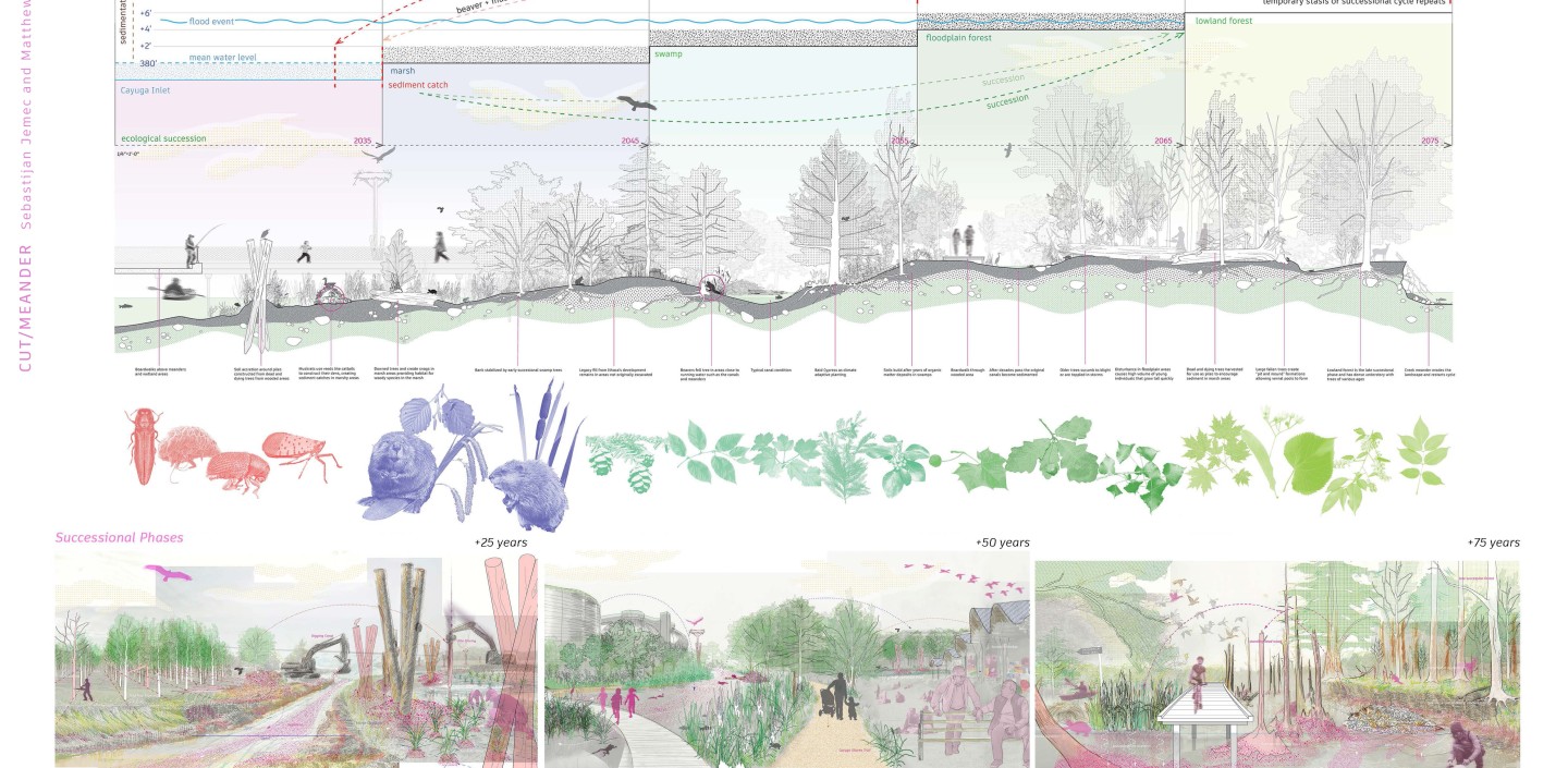 Sprague Jemec Cut Meander Biennial