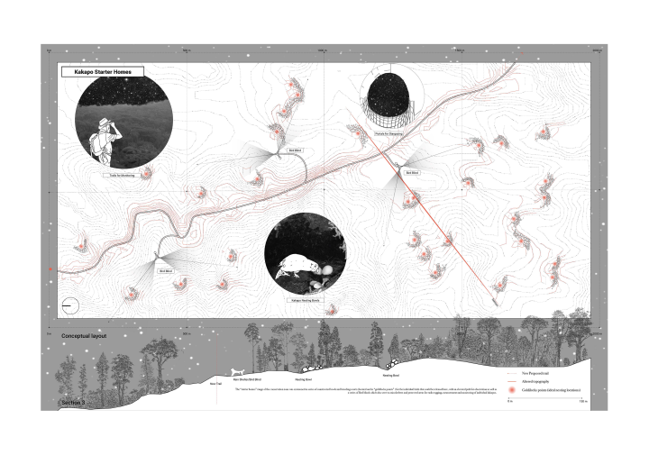 diagram of map with images and icons