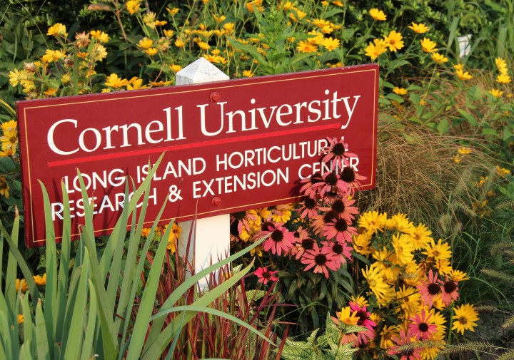 Sign: Cornell University Long Island Horticultural Research and Extension Center