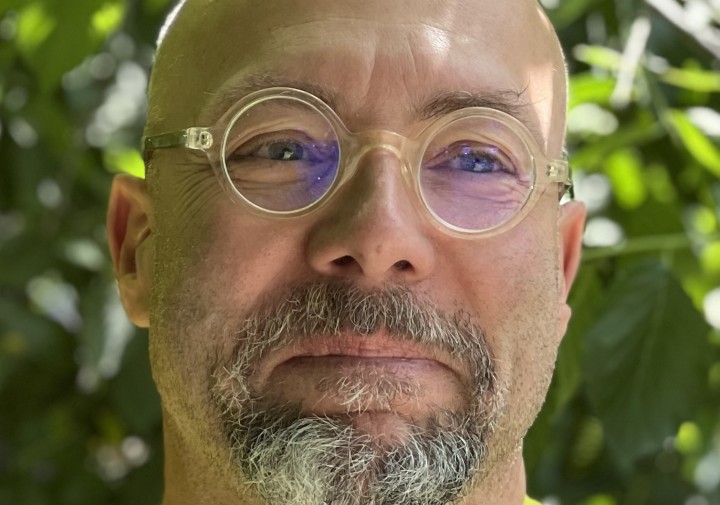 Thomas Campanella with foliage background