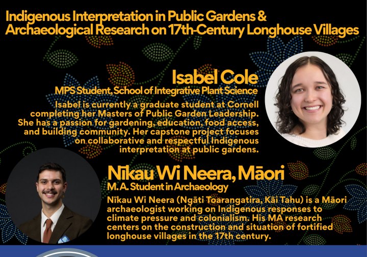 A poster for Soup'er Series featuring Isabel Cole and Nikau Wi Neera