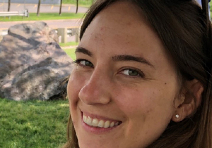 woman with dark hair